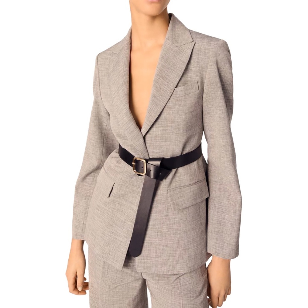Vigrisa Belted Suit Jacket